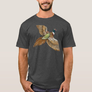 T-shirt Pheasant volant