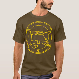 T-shirt Phenex Sigil Transforme Votre Vie Jaune