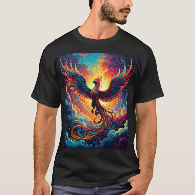 T-shirt Phénix du voile de l'aube (Devant)