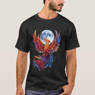 T-shirt Phénix Feu Oiseau Mythique Régénération Lever