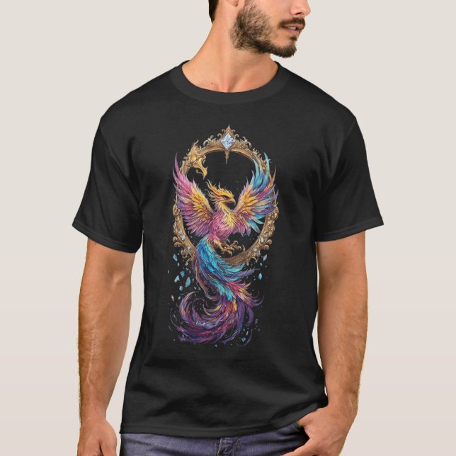 T-shirt Phénix vibrant (Devant)