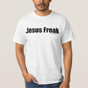 T-shirt Phénomène de Jésus (texte noir)