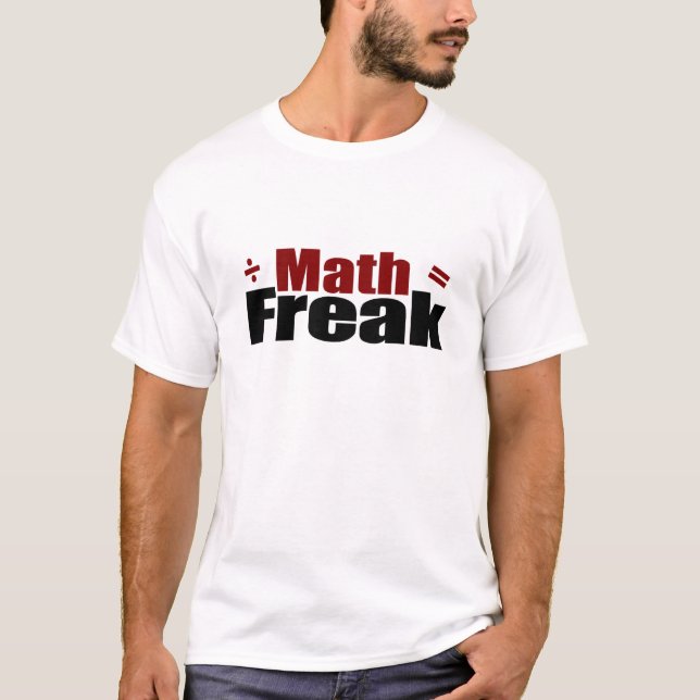 T-shirt Phénomène de maths (Devant)