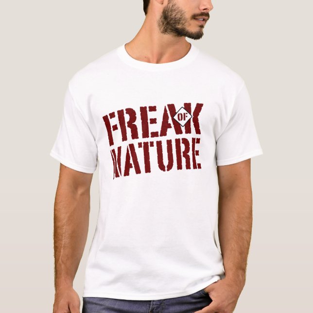 T-shirt Phénomène de nature (Devant)