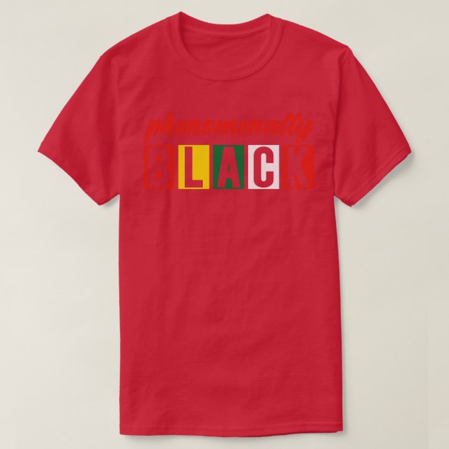 T-shirt Phénomène Noir (Design devant)
