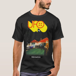 T-shirt Phénomène Par Ufo - Classique Vieux École Métal Lo