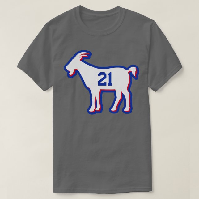 T-shirt PHI GOAT 21 Bleu (Design devant)