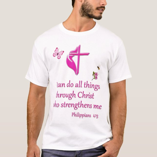 T-shirt Phiilipeans 4:16 (Devant)
