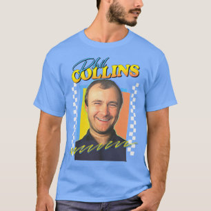 T-shirt Phil Collins Retro 80s Design esthétique du ventil