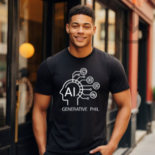 T-shirt Phil génératif