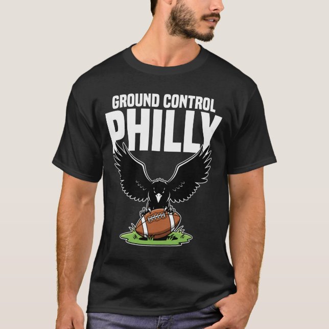 T-SHIRT PHILADELPHIA GROUND CONTROL - PHILADELPHIA FOOTBAL (Devant)