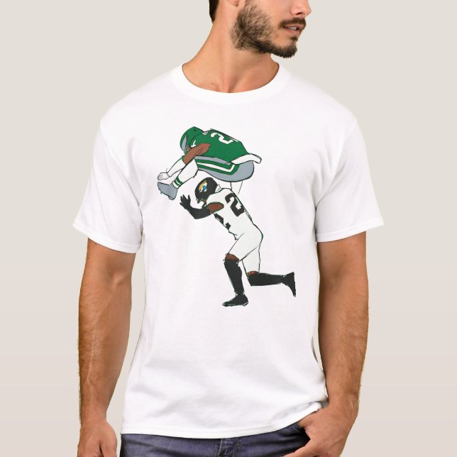 T-shirt Philadelphie Aigles Fan Personne ne nous aime Foot (Devant)