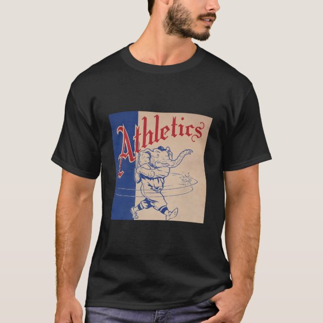 T-shirt Philadelphie Athletics Baseball 1929 (Devant)
