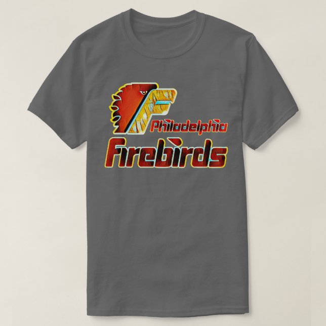 T-shirt Philadelphie Firebirds Hockey (Design devant)