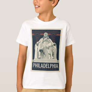 T-shirt Philadelphie Institut Benjamin Franklin