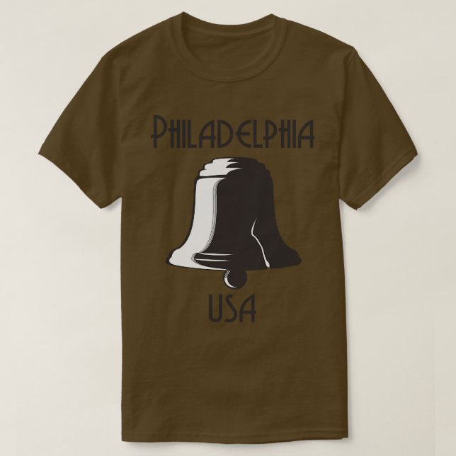 T-shirt Philadelphie Liberty Bell (Design devant)