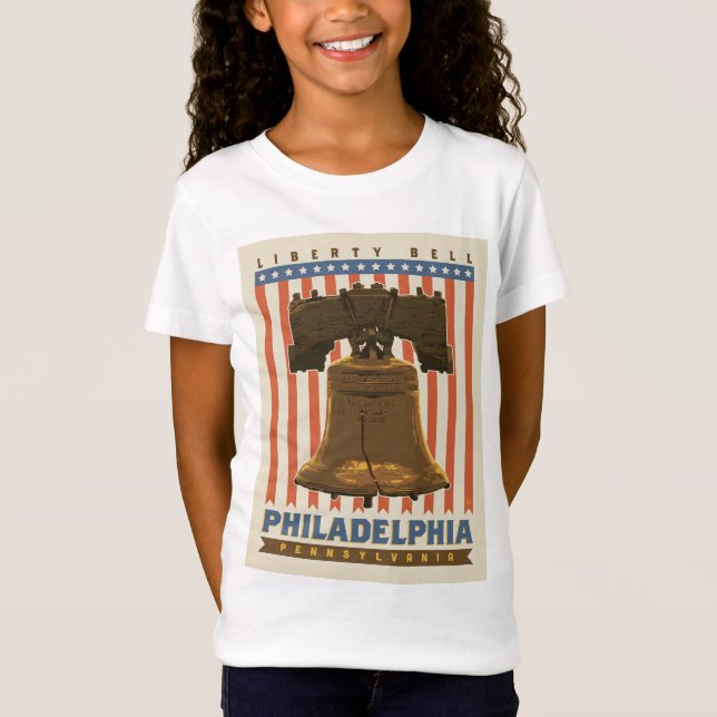 T-Shirt Philadelphie | Liberty Bell (Devant)