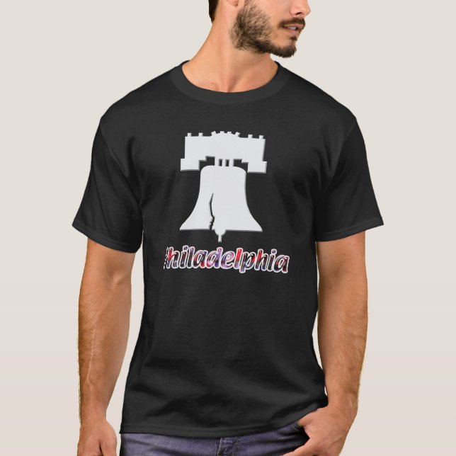 T-shirt Philadelphie Liberty Bell (Devant)