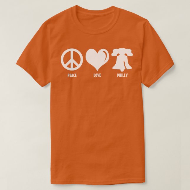 T-shirt Philadelphie Liberty Bell Lover (Design devant)