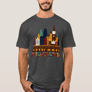 T-shirt Philadelphie Pennsylvanie