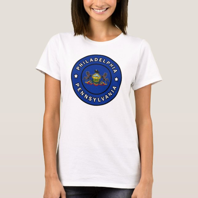 T-shirt Philadelphie Pennsylvanie (Devant)