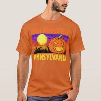 T-shirt Philadelphie Pennsylvanie Happy Halloween Party Lo