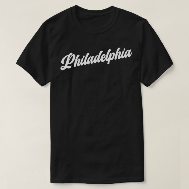 T-shirt Philadelphie Retro Philadelphie Eagles (Design devant)