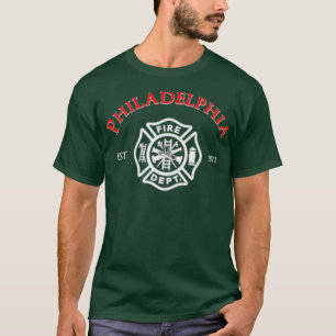 T-shirt Philadelphie Service de Secourt d'incendie Pennsyl
