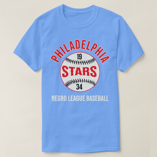 T-shirt Philadelphie Stars Negro Leagues Baseball (Design devant)