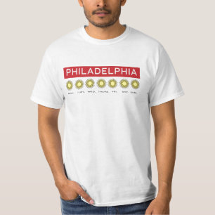T-SHIRT PHILADELPHIE "TOUJOURS ENSOLEILLÉE"