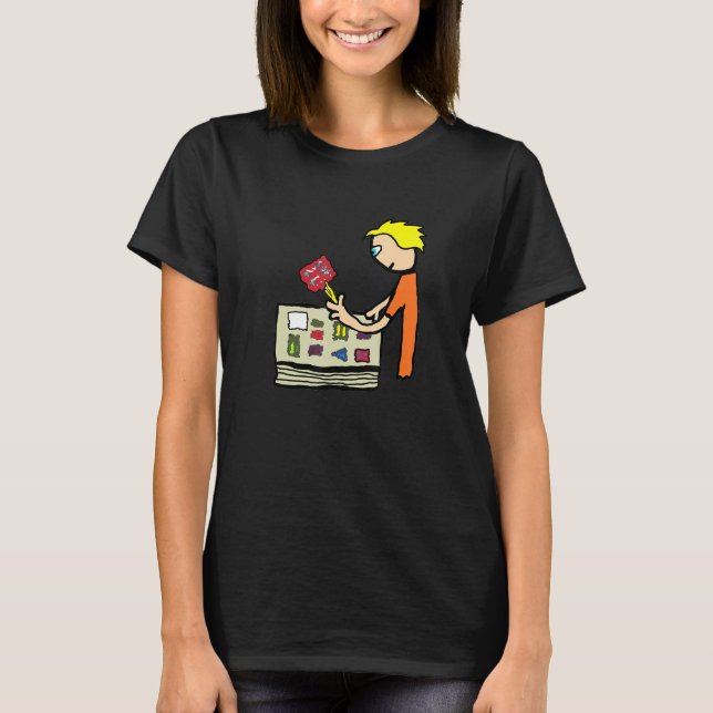 T-shirt Philatélie (Devant)