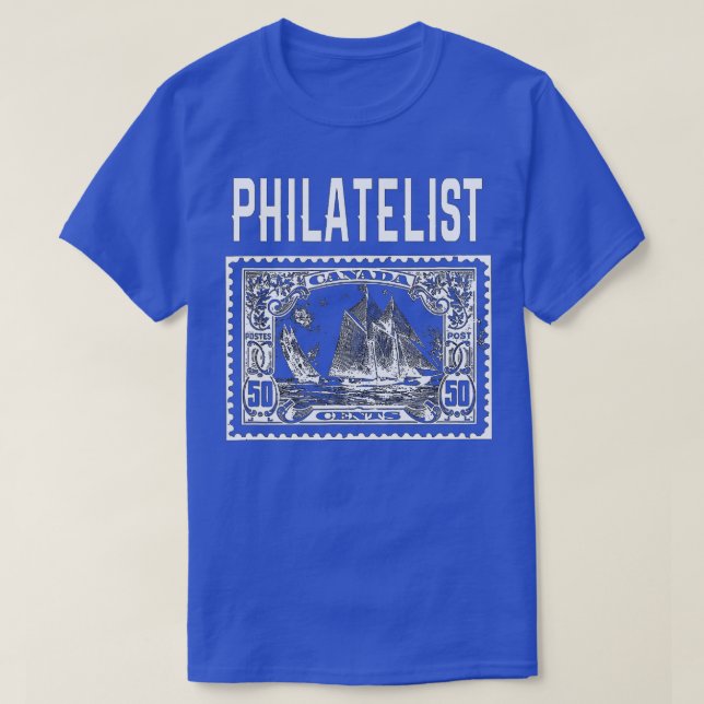 T-shirt Philatelist Stamp Collector Lots Collectionner la  (Design devant)
