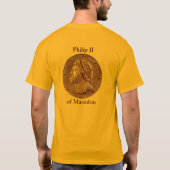 T-shirt Philip II de la chemise de Macedon (Dos)