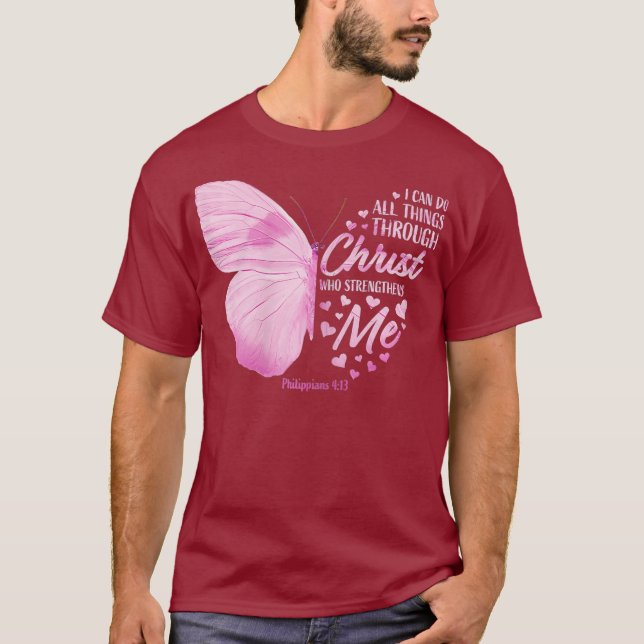T-shirt Philippiens 413 Bible chrétienne Verse Cadeaux (Devant)
