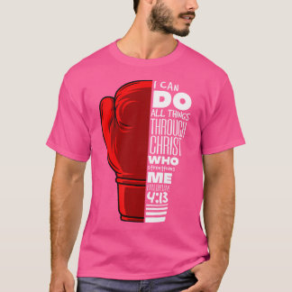 T-shirt Philippiens 413 Religious Boxing Funny Christian B