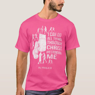 T-shirt Philippiens 413 Religious Boxing Funny Christian B