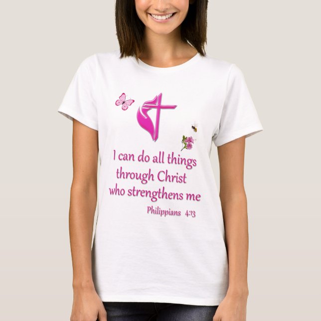 T-shirt Philippiens 4:13 (Devant)