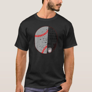 T-shirt Philippiens 4 13 Bible Verse Christian Cadeaux Bas