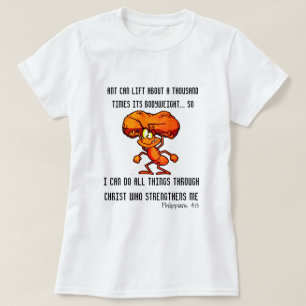 T-shirt Philippiens 4:13 - Je peux faire tout par JC