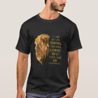 Philippiens 4 13 Versets de lion religieux drôle C