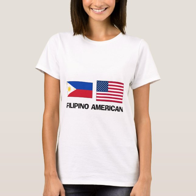 T-shirt Philippin américain (Devant)