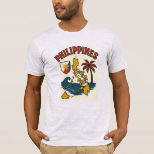 T-shirt Philippine Paradise Tee : Votre île Getaway