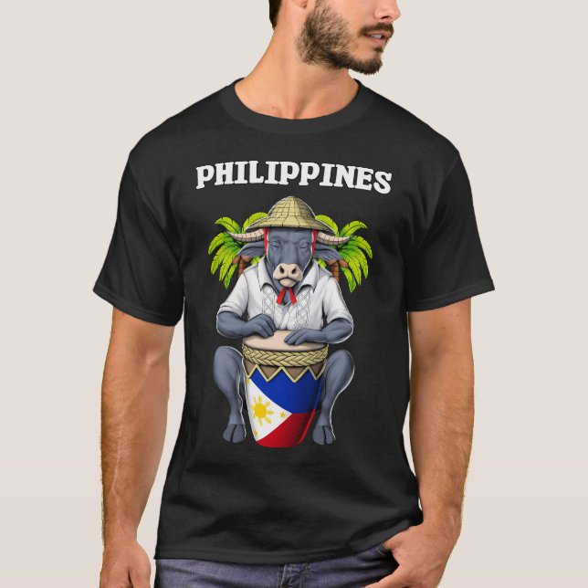 T-shirt Philippines Carabao (Devant)