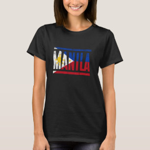 T-SHIRT PHILIPPINES DE MANILLE AVEC SON FILIPINO FIER FIN