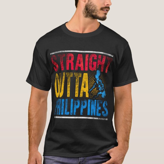 T-shirt Philippines Directement En Dehors Des Philippines (Devant)