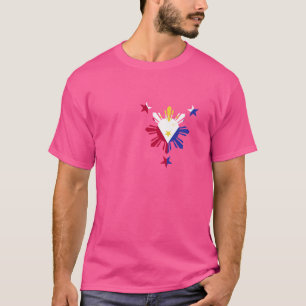 T-shirt Philippines Drapeau Fiers du patrimoine des racine