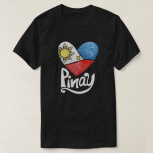 T-shirt Philippines Drapeau philippin Pinay