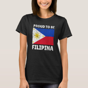 T-shirt Philippines Fier D'Être Philippin Filipina Mon Adn