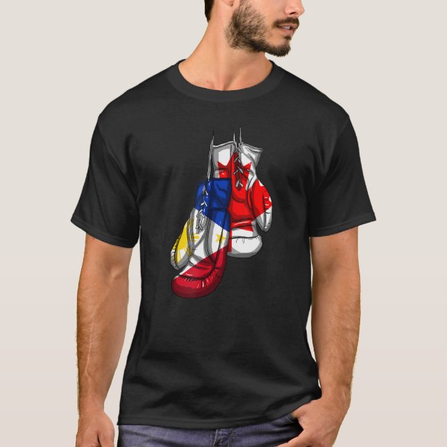 T-shirt Philippines Fier drapeau philippin Philippines Can (Devant)