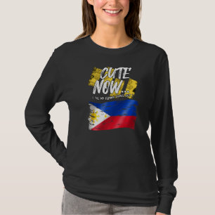 T-shirt Philippines Fier Mignonne Maintenant Jusqu'À Mon F